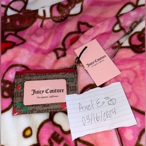 Juicy Couture Cherry Wallet / Card Holder